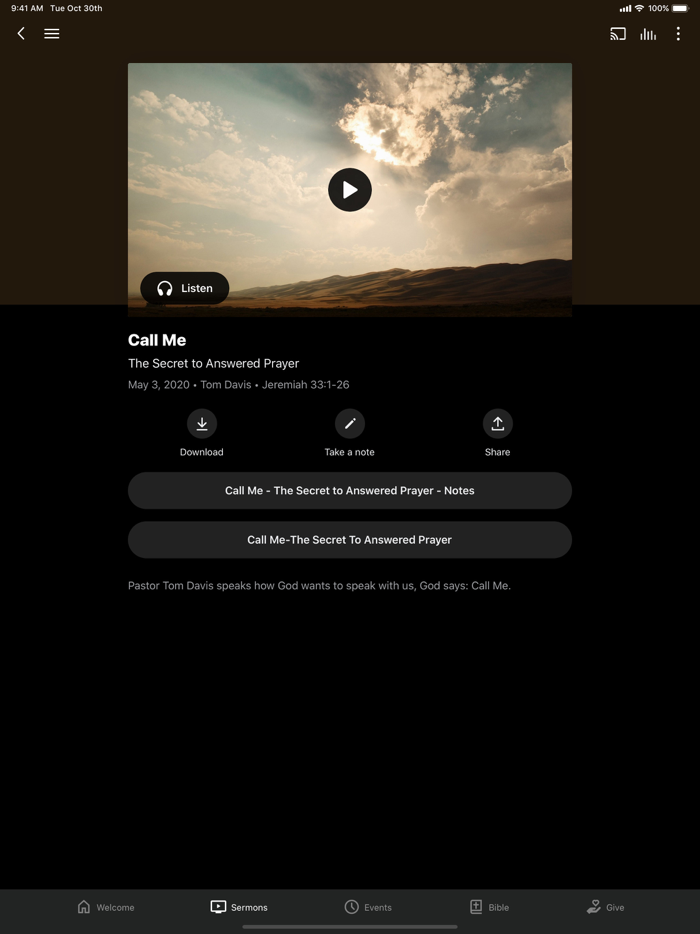 Restoration World Outreach DE