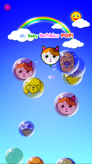 Screenshot #1 pour Mon bébé jeux (Bulles Pop!)