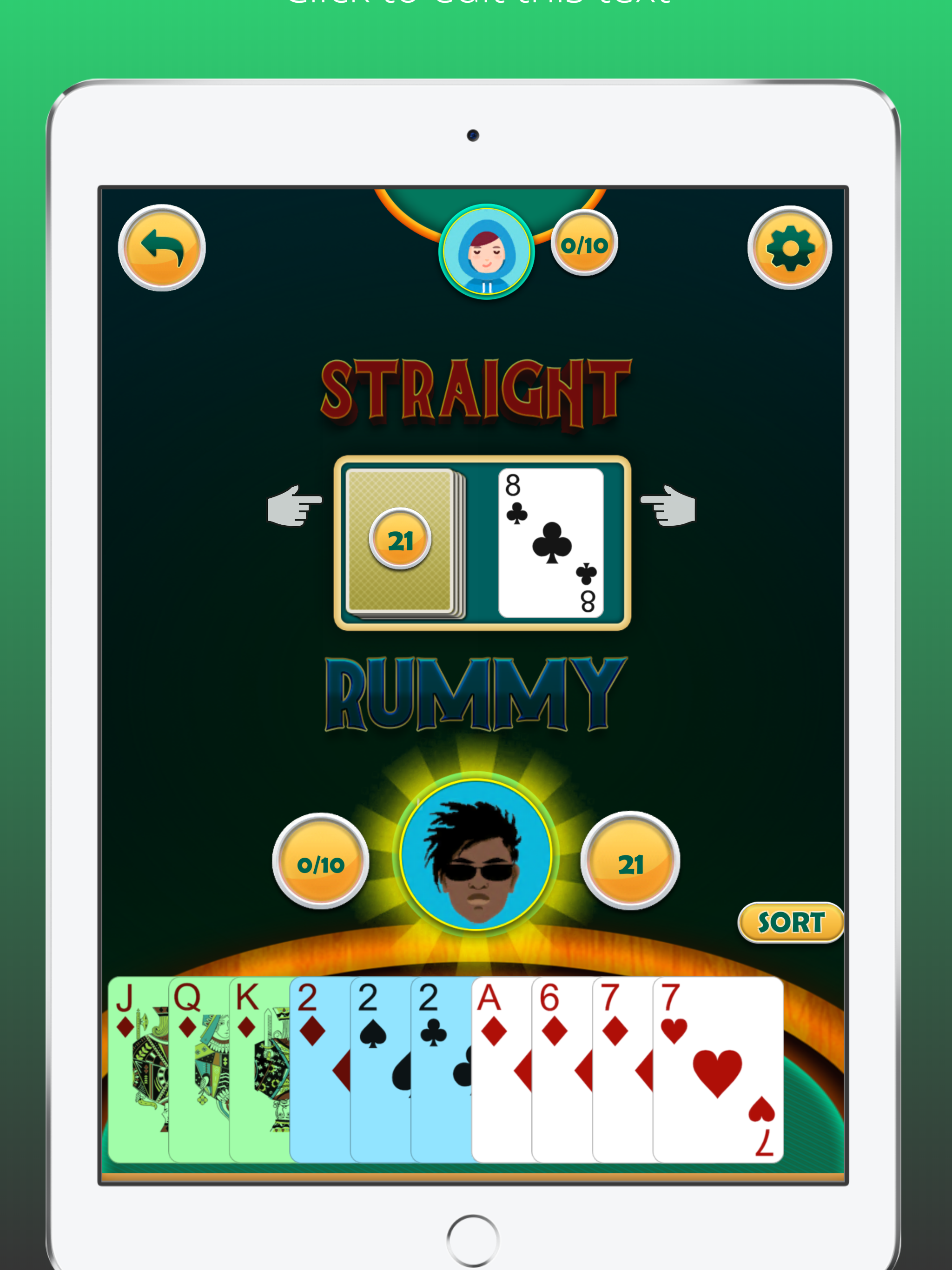 Gin Rummy Offline Card Game