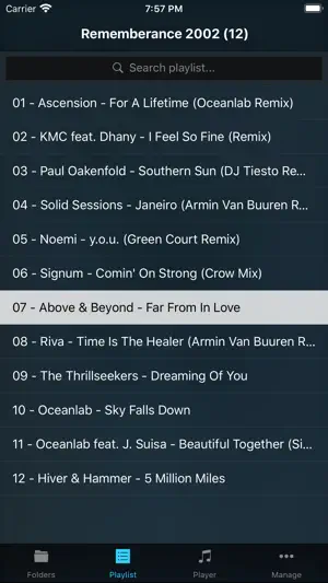 MusicFolder 2 screenshot 2