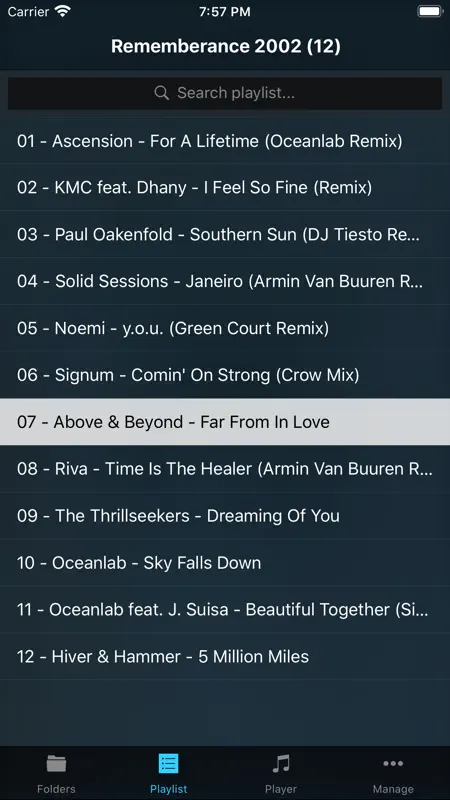 MusicFolder 2 screenshot 2 of 5