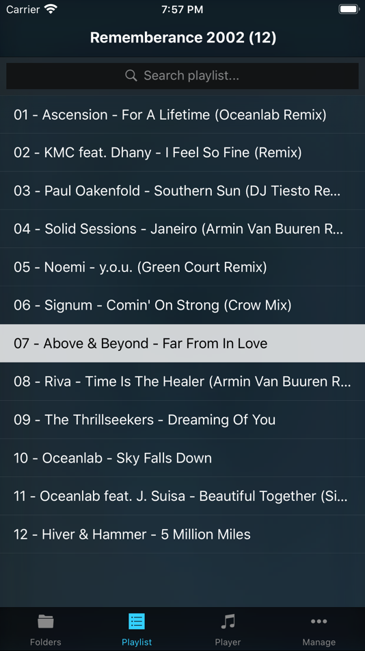 #2. MusicFolder 2 (iOS) Door: Alexander Ewering