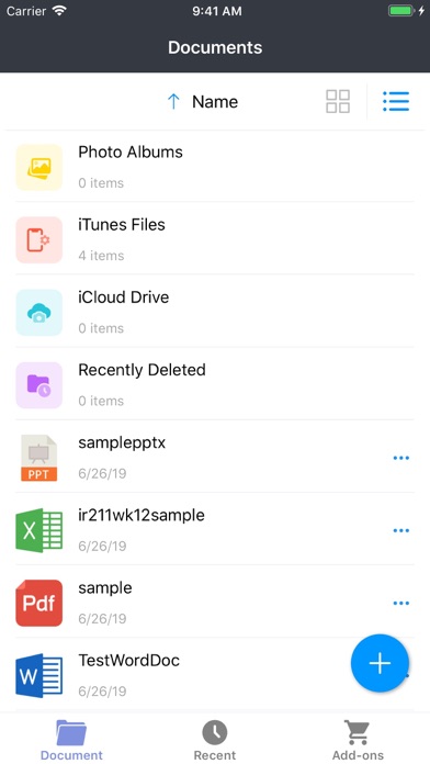 Documents GoGo - File Manager Screenshot