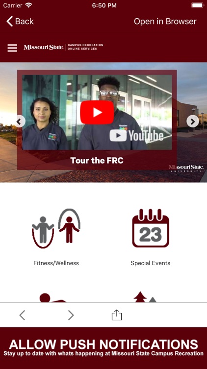 MSU CAMPUS RECREATION