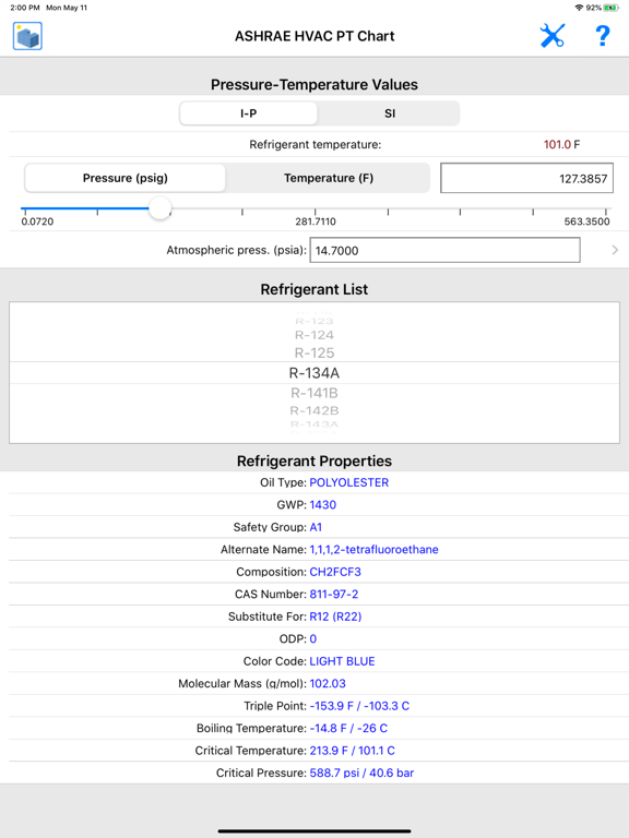 ASHRAE HVAC PT Chartのおすすめ画像3