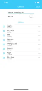 Grocery Listr | Lists screenshot #3 for iPhone