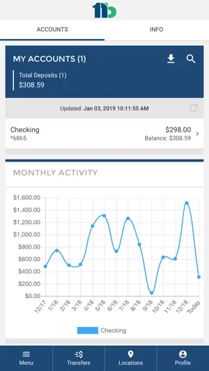 First National Bank of KY screenshot 2