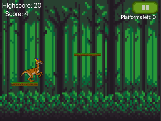 Screenshot #4 pour Dinosaur Jump Up - Action Game