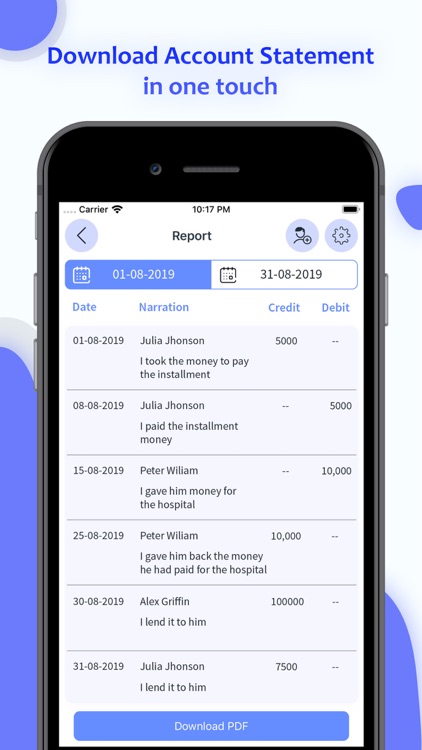 Finance & Expense Account Mngr