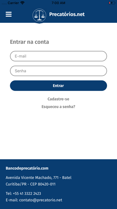 Screenshot #2 pour Precatórios App