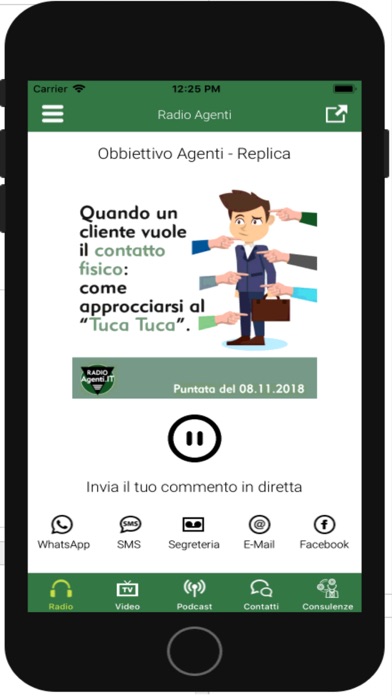 Screenshot #1 pour Radio Agenti.IT