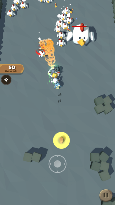 Screenshot #1 pour Eat Eggs: Monsters VS Chickens