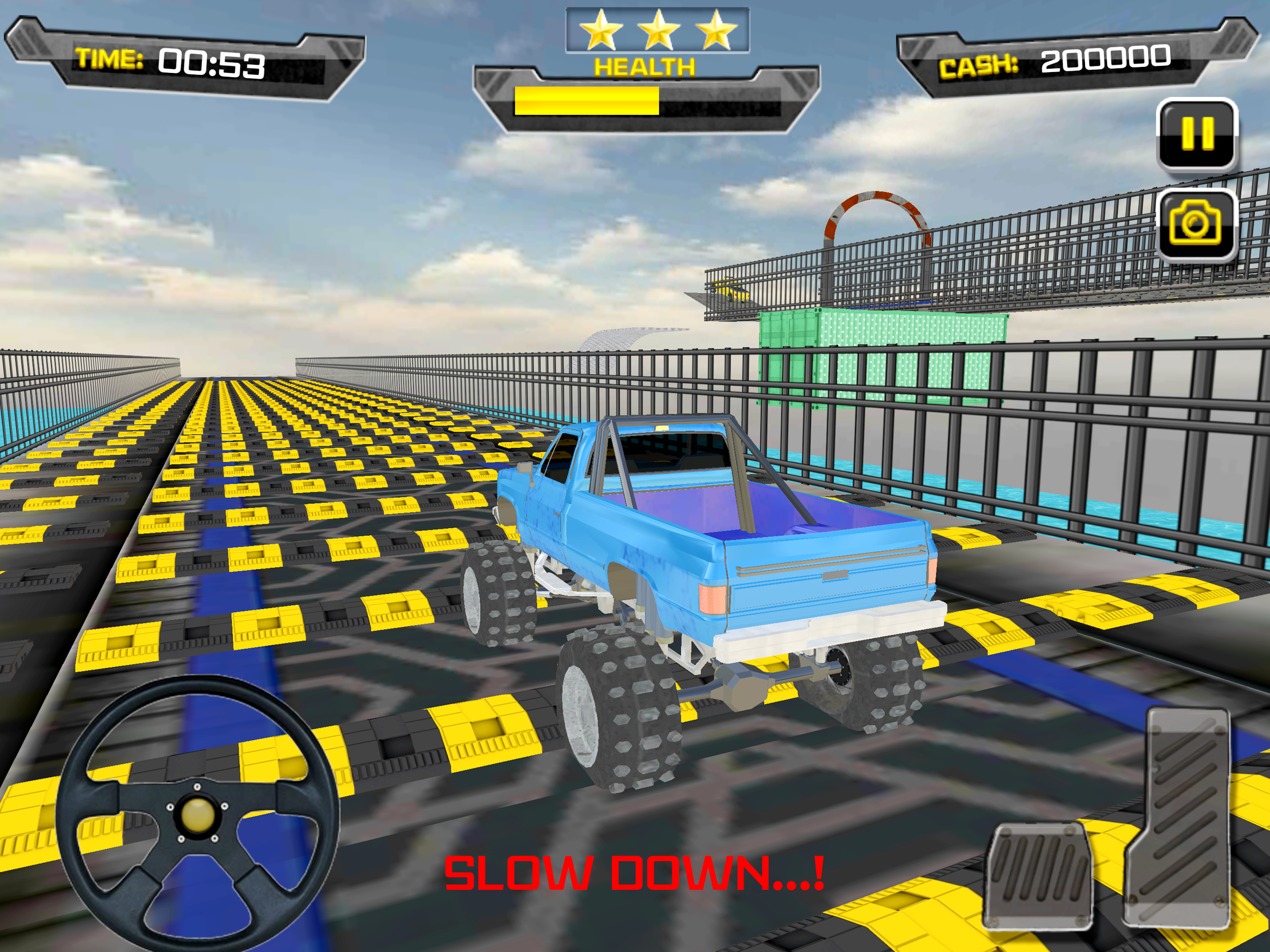 Speed Bump & Car Crash 3D