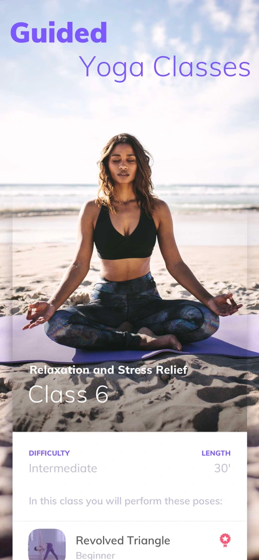 Yoga: Poses and Moves at Home screenshot 3