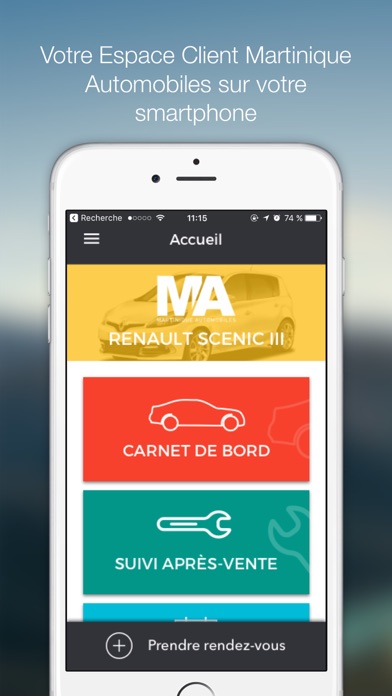 Screenshot #1 pour Martinique Automobiles