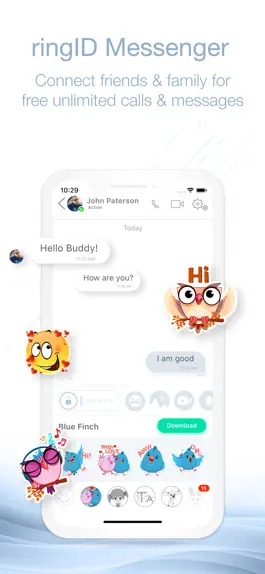 Game screenshot ringID Messenger apk