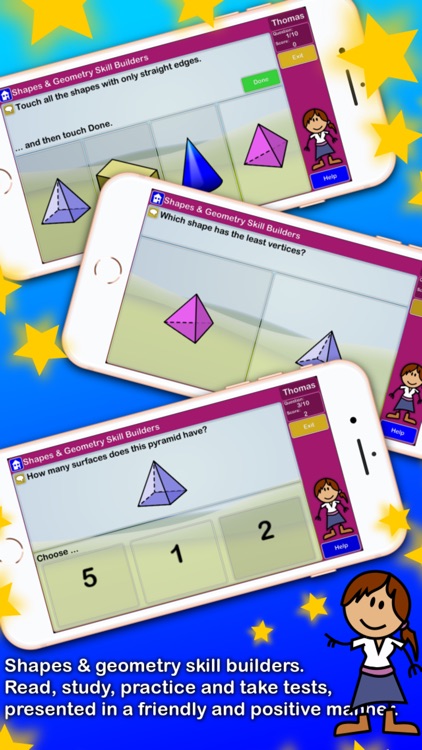 Shapes+Geometry Skill Builders