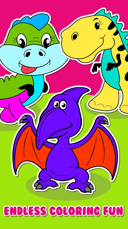 Dino Coloring Pages for Kids screenshot-8