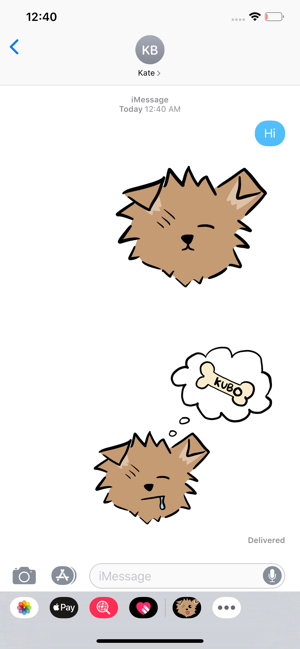 Kubo the Dog Stickers(圖1)-速報App