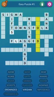 How to cancel & delete fill-in crosswords 1