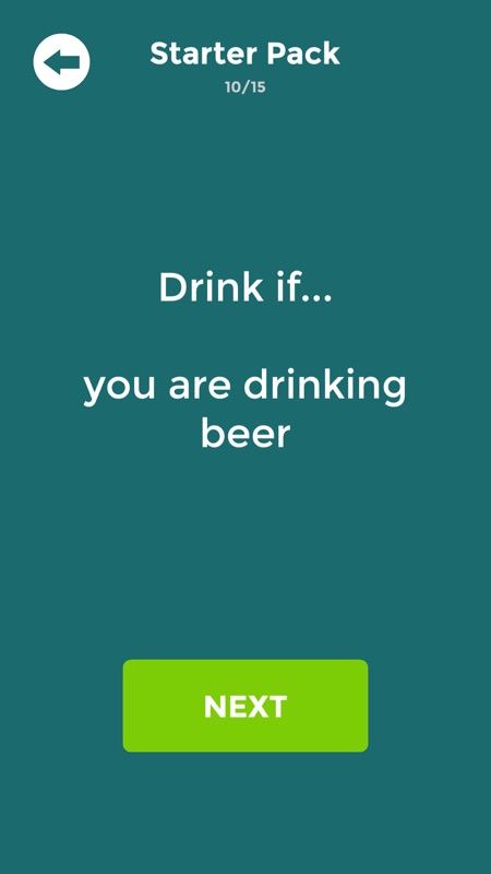 Drink If: Buzzed Drinking Game screenshot 3