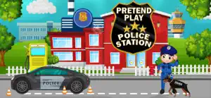 Pretend Play Police Station screenshot #4 for iPhone