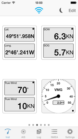 Boat Instruments screenshot