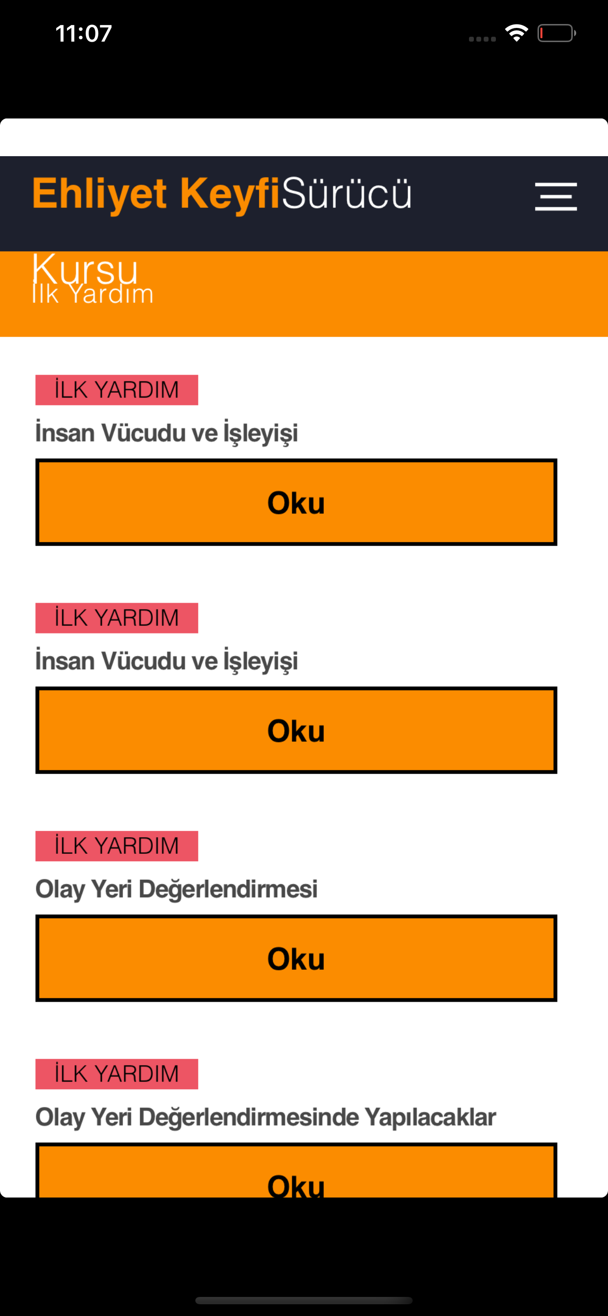 Ehliyet Keyfi Sürücü Kursu screenshot 3