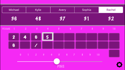 Bowling Score Calculator Screenshot