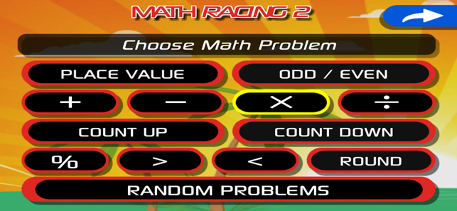 ‎Math Racing 2 Pro Screenshot