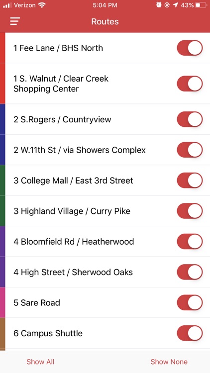 DoubleMap Bus Tracker