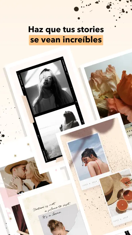 Pic collage, fonts and filters