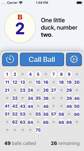 Bingo Machine - Number Callerのおすすめ画像1