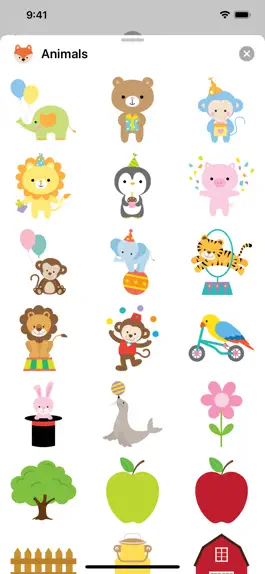 Game screenshot Cute Animal Friends Stickers hack