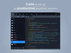 Koder Code Editor iPad image 3