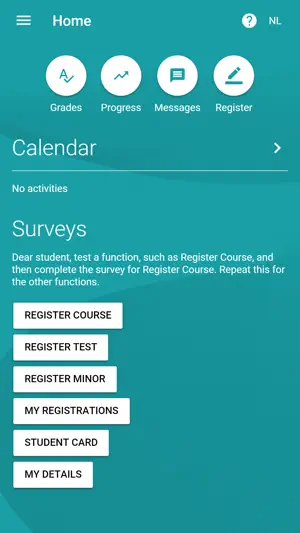 OSIRIS University of Aruba screenshot 1