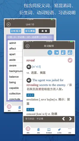 Game screenshot 赖世雄大学英语四级必背词汇 hack