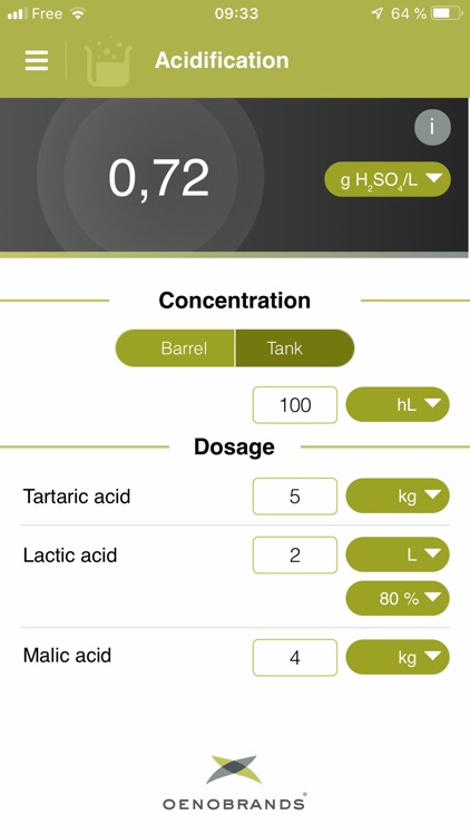 Oenotools screenshot-3