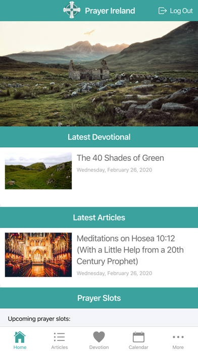 Prayer Ireland screenshot
