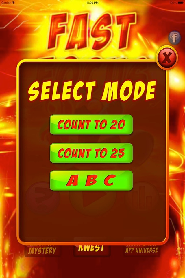 Fast Focus  The Counting Game