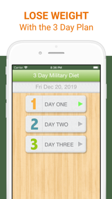 3 Day Military Diet screenshot
