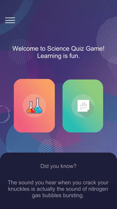 Science Quiz Game - Fun