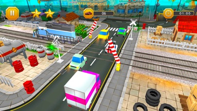 Real Railroad Crossing 3D Screenshot