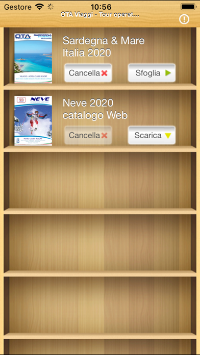 Screenshot #2 pour Ota Viaggi - Cataloghi