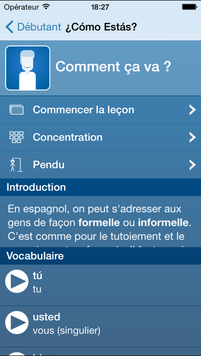 Screenshot #3 pour Qué Onda: Apprendre l'Espagnol