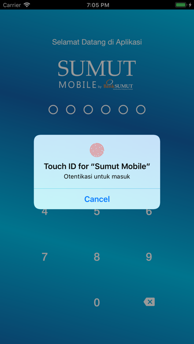 How to cancel & delete New SMS Banking Bank Sumut from iphone & ipad 1