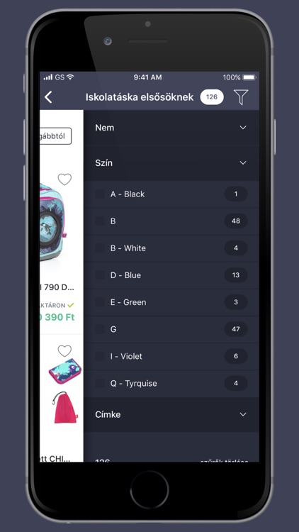 Topgal iskolatáskák