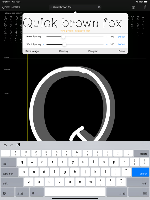 Screenshot #5 pour iFontMaker