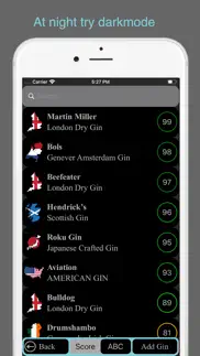 gin tasting iphone screenshot 3