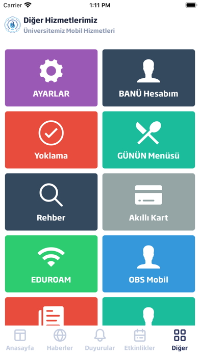 Banü Mobil Screenshot